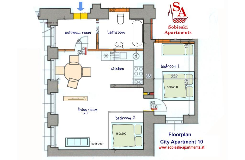 Sobieski Center Apartments Βιέννη Εξωτερικό φωτογραφία